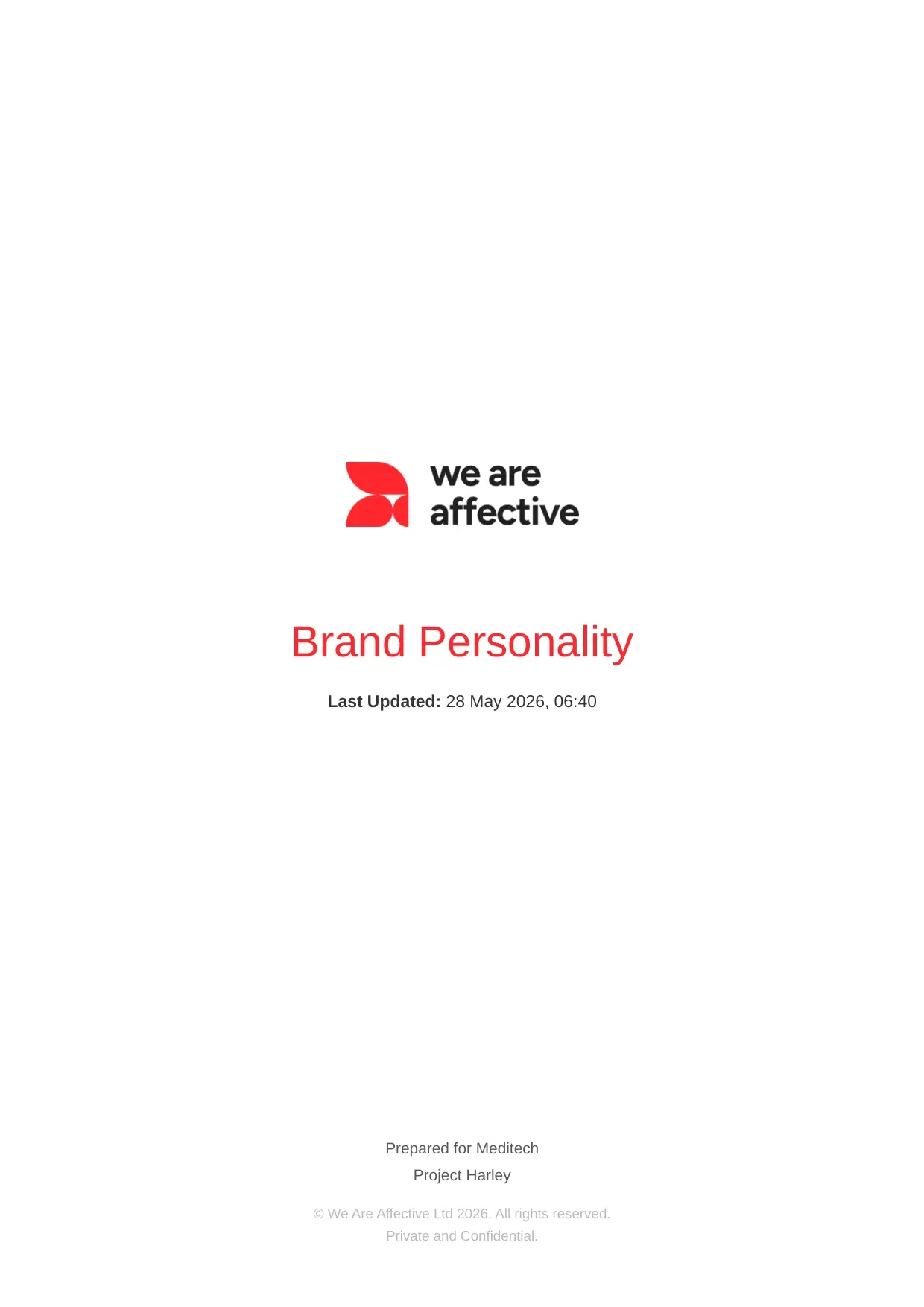 Brand Personality