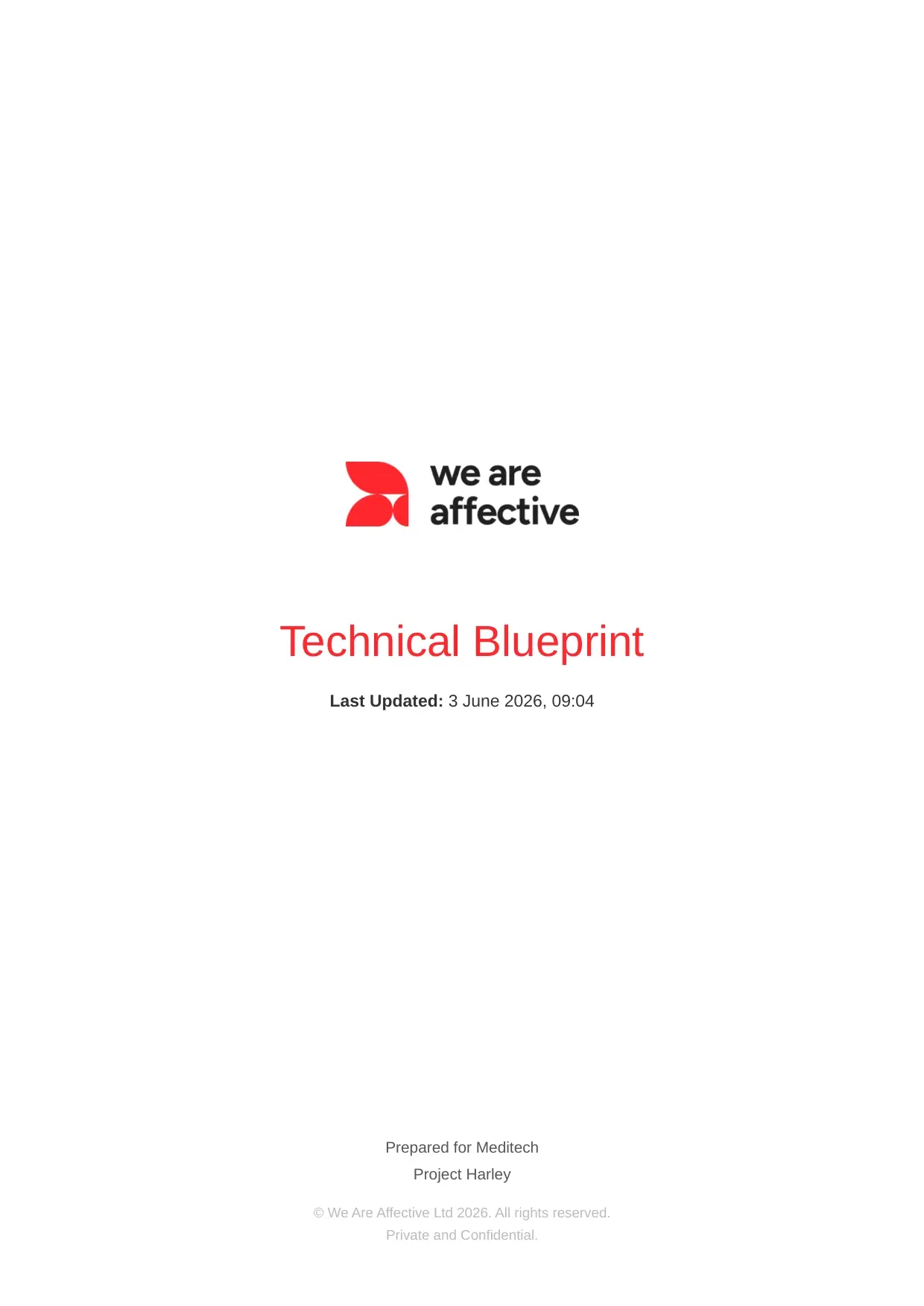 Technical Blueprint