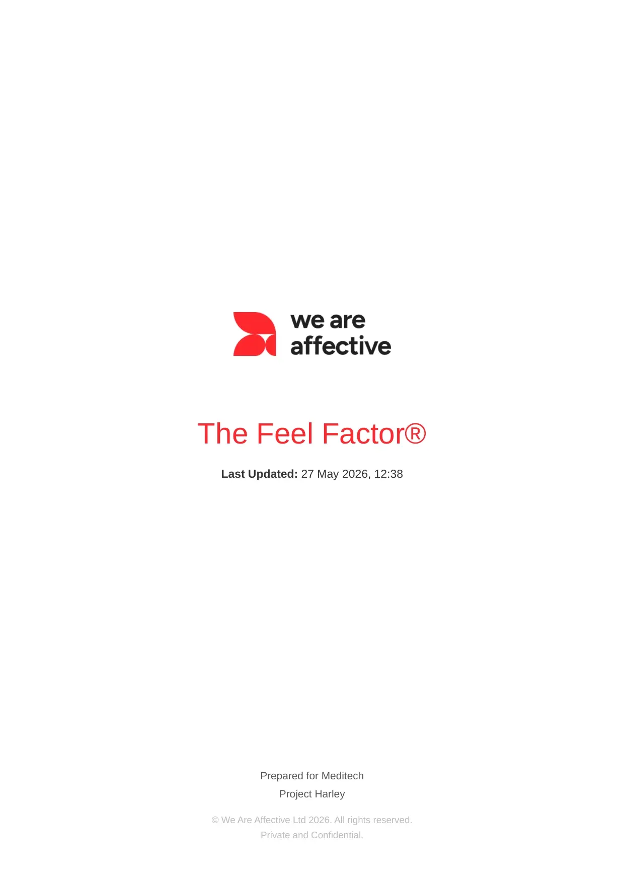 The Feel Factor<sup>®</sup>