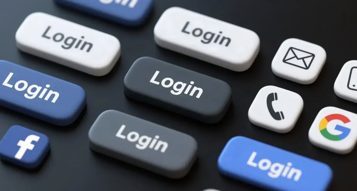 How do different login options affect my apps price?