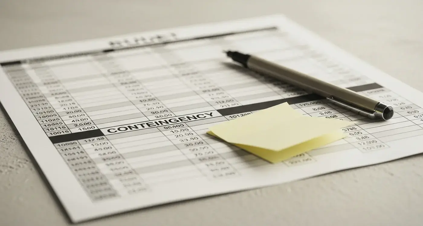 How to Structure a Pre-Build Budget That Accounts for the Cost of Being Wrong