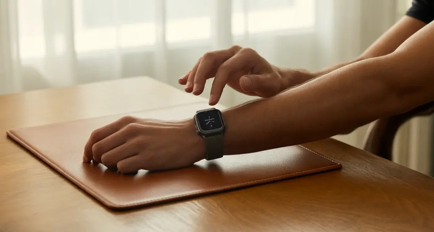 What are the key principles of wearable app information architecture?